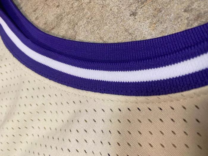 1998-1999 M&N Kings Willians #55 White Retro Top Quality Dense Embroidery NBA Jersey