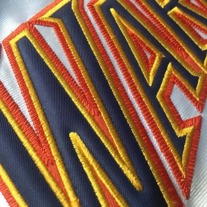 2009-2010 M&N Warriors Curry #30 White Retro Top Quality Dense Embroidery NBA Jersey