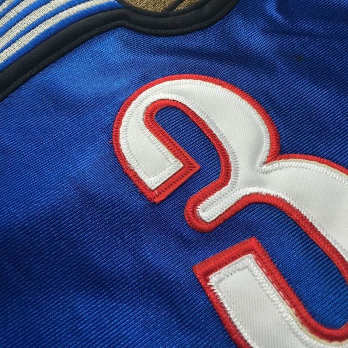 Sixers Iverson #3 Blue Retro Top Quality Dense Embroidery NBA Jersey