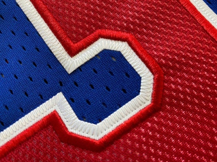 1996-1997 M&N Sixers Iverson #3 Blue Retro Top Quality Dense Embroidery NBA Jersey