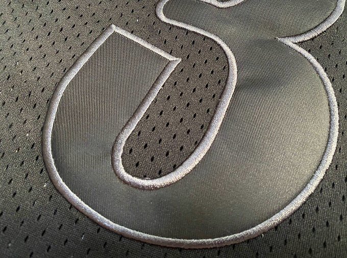 NBA 1997-1998 M&N Sixers Iverson #3 Black Retro Top Quality Dense Embroidery Jersey