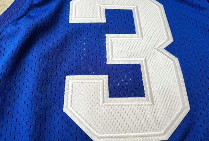 2003-2004 M&N Sixers Iverson #3 Retro Top Quality Dense Embroidery NBA Jersey