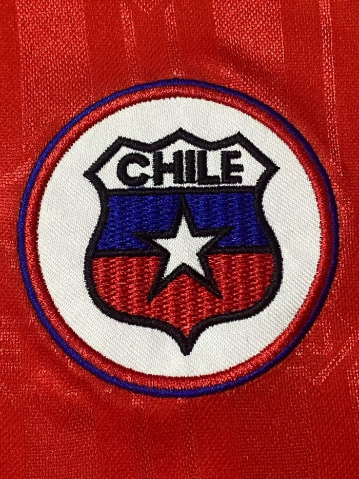 1995 Chile Home Long Sleeve Retro Soccer Jersey