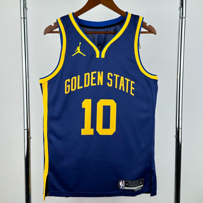 22-23 WARRIORS BUTLERIII #10 Blue Top Quality Hot Pressing NBA Jersey (Trapeze Edition) 飞人版