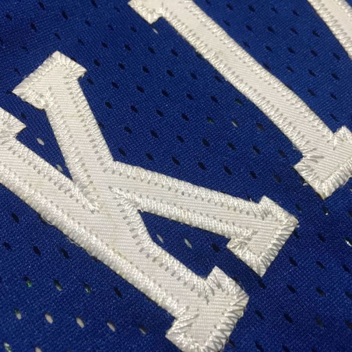 1994-1995 M&N Dallas Kidd #5 Retro Top Quality Dense Embroidery NBA Jersey