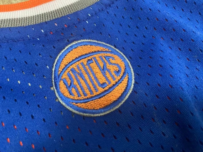 2012-2013 M&N The Knicks Anthony #7 Retro Top Quality Dense Embroidery NBA Jersey