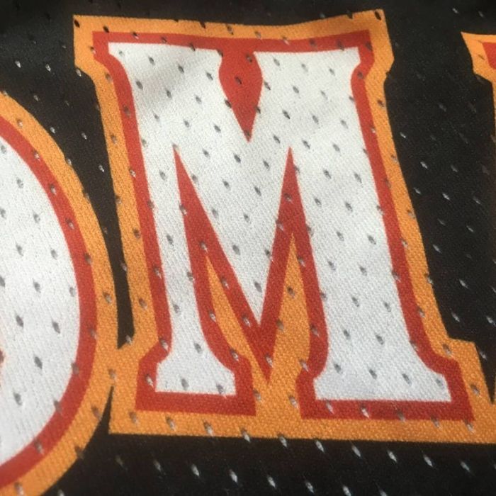 1996-1997 M&N Hawks Mutombo #55 Retro Top Quality Dense Embroidery NBA Jersey