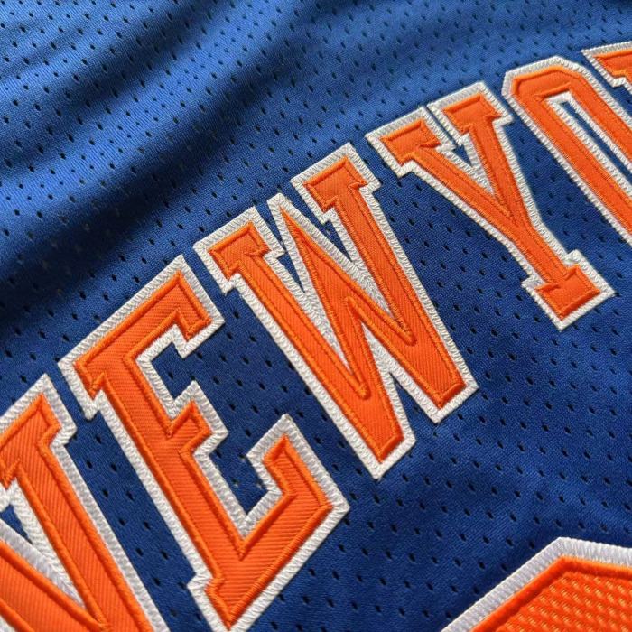 1991-1992 M&N The Knicks Ewing #33 Retro Top Quality Dense Embroidery NBA Jersey