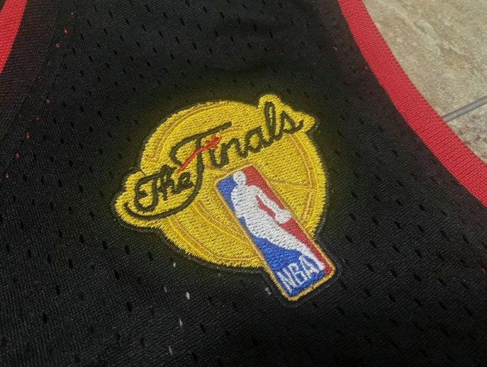 2012-2013 M&N Heat Wade #3 Black Retro Top Quality Dense Embroidery NBA Jersey