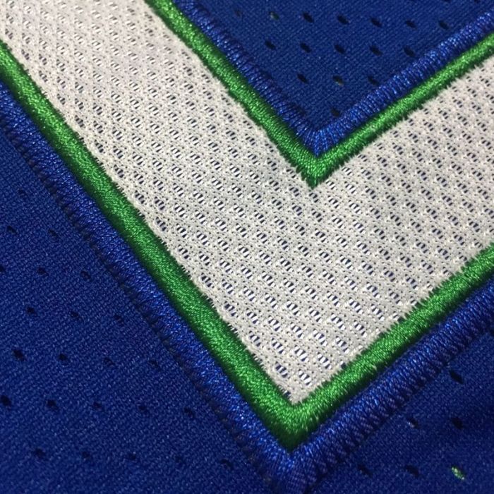 1994-1995 M&N Dallas Kidd #5 Retro Top Quality Dense Embroidery NBA Jersey