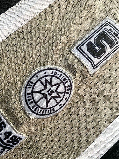 Spurs Duncan #21 Black Retro Commemorative Edition Top Quality Dense Embroidery NBA Jersey