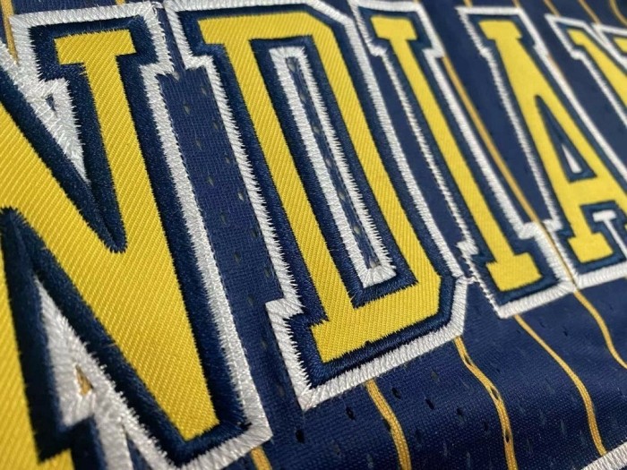 1994-1995 M&N Pacers R.Miller #31 Retro Top Quality Dense Embroidery NBA Jersey