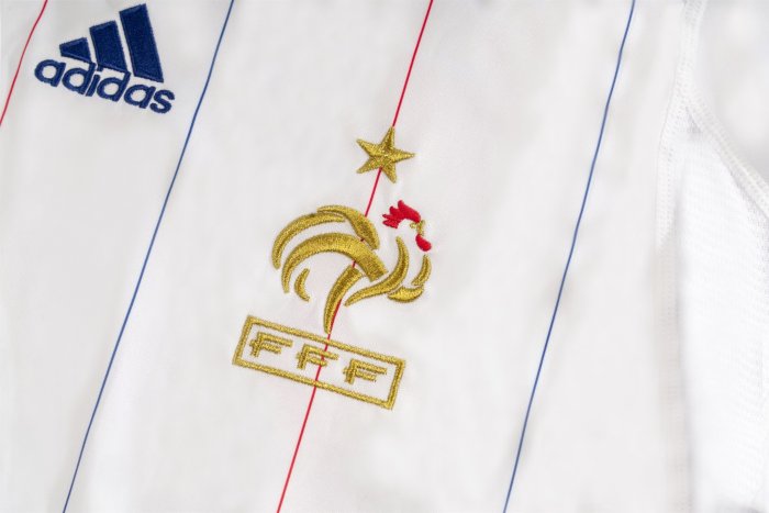 2010 France Away Retro Soccer Jersey