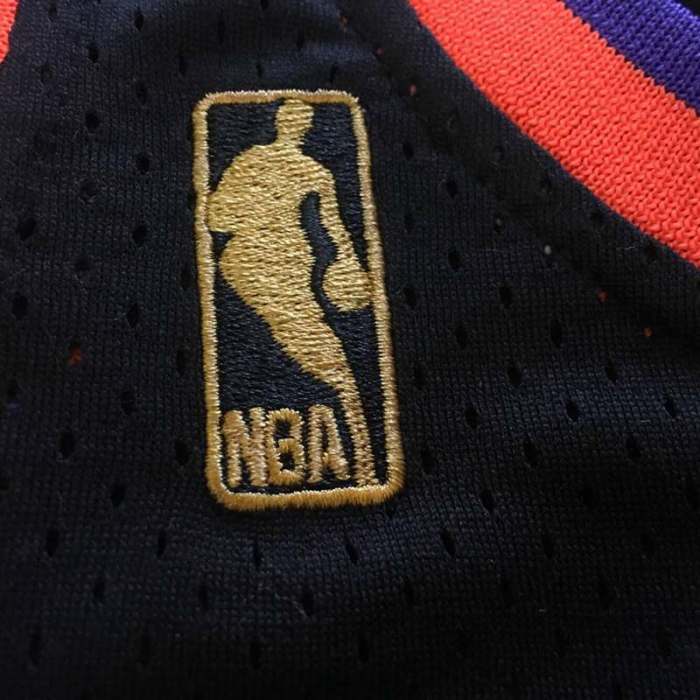 1996-1997 M&N Suns Nash #13 Black Retro Top Quality Dense Embroidery NBA Jersey
