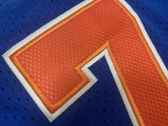 2012-2013 M&N The Knicks Anthony #7 Retro Top Quality Dense Embroidery NBA Jersey
