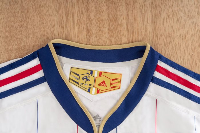 2010 France Away Retro Soccer Jersey