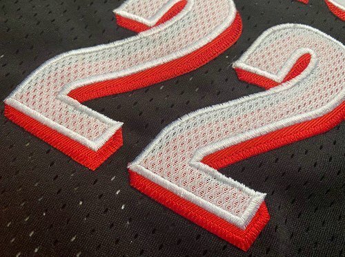 1991-1992 M&N Trail Blazers Drexler #22 Black Retro Top Quality Dense Embroidery NBA Jersey