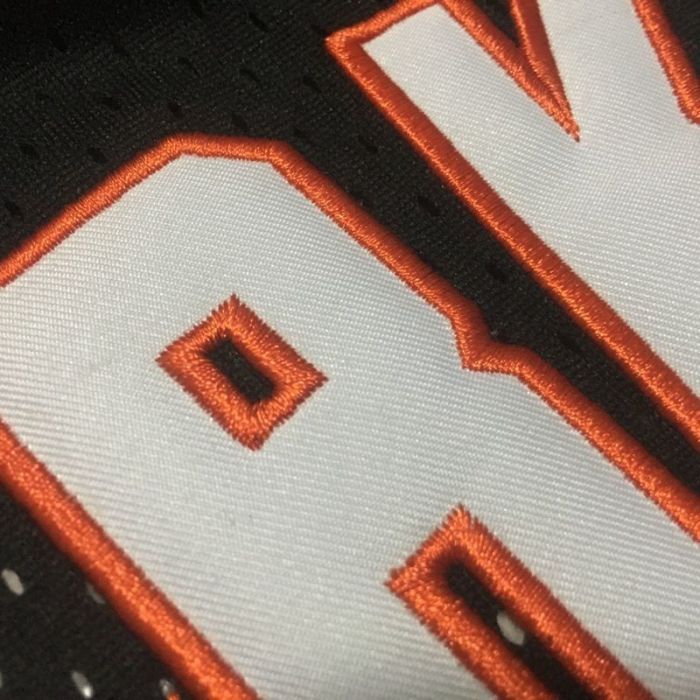 1992-1993 M&N Suns Barkley #34 Black Retro Top Quality Dense Embroidery NBA Jersey