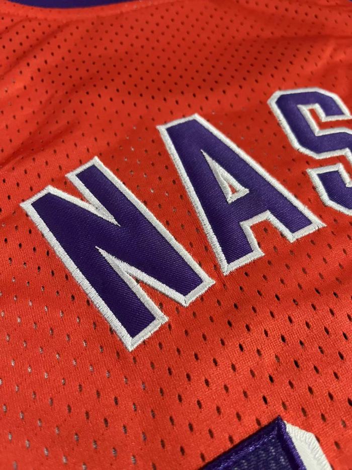 1996-1997 M&N Suns Nash #13 Retro Top Quality Dense Embroidery NBA Jersey