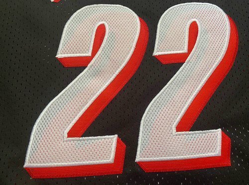 1991-1992 M&N Trail Blazers Drexler #22 Black Retro Top Quality Dense Embroidery NBA Jersey