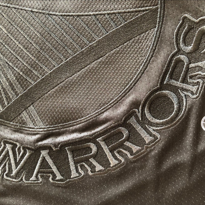 Warriors Curry #30 MVP Black Top Quality Dense Embroidery NBA Jersey