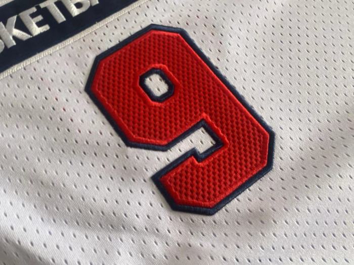 1992 M&N Olympic Games Jordan #9 Retro Top Quality Dense Embroidery NBA Jersey