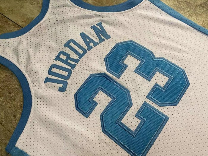 1983-1984 North Carolina Jordan #23 Retro Top Quality Dense Embroidery NBA Jersey