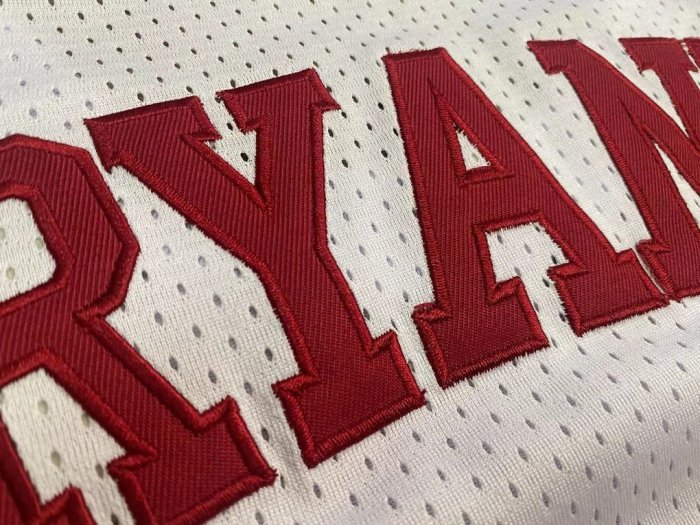 1996 Lower Merion Bryant #33 White Retro Top Quality Dense Embroidery NBA Jersey