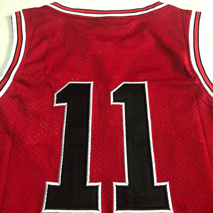 1996-1997 Slam Dunk KAEDE RUKAWA #11 Red Top Quality Dense Embroidery NBA Jersey