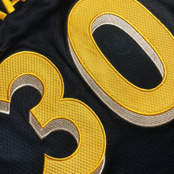 2024 Warriors Curry #30 City Edition Top Quality Dense Embroidery NBA Jersey