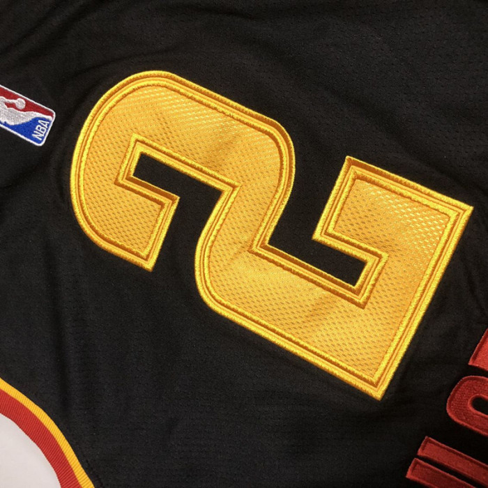 Thunder GILGEOUS-ALEXANDER #2 City Edition Black Top Quality Dense Embroidery NBA Jersey