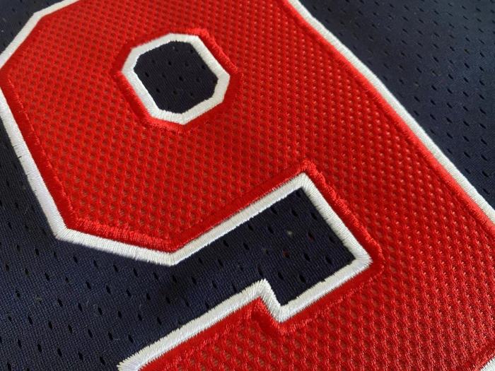 1992 M&N Olympic Games Jordan #9 Retro Top Quality Dense Embroidery NBA Jersey