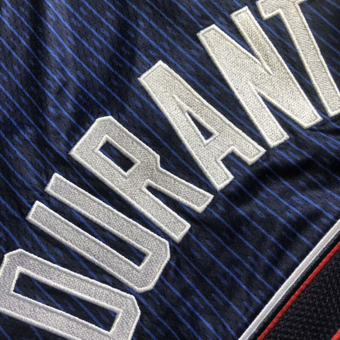 2024 Olympic USA Durant #7 Blue Top Quality Dense Embroidery NBA Jersey