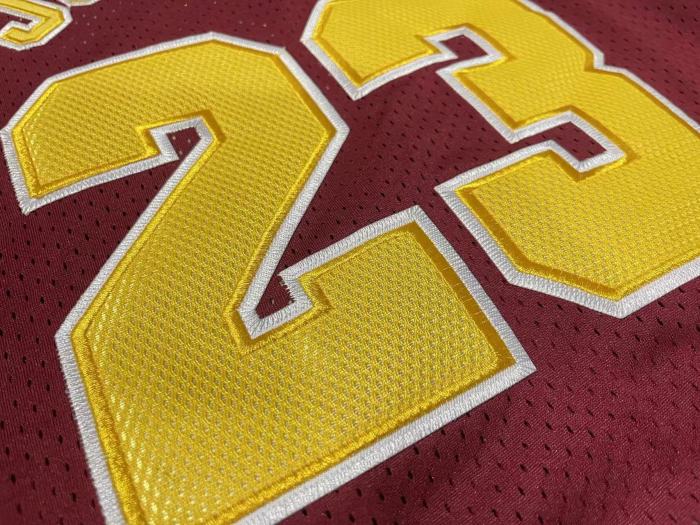 1996 Bulls Jordan #23 Finals Retro Top Quality Dense Embroidery NBA Jersey