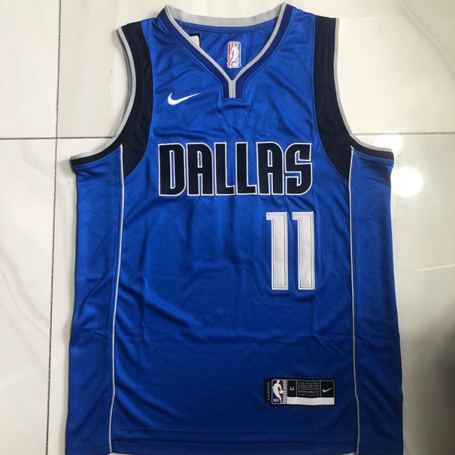 2024 Mavericks Irving #11 Blue Top Quality Dense Embroidery NBA Jersey