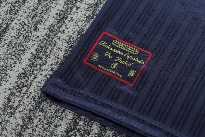 1996 Spain Away Retro Kids Soccer Jersey