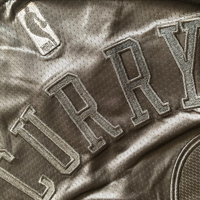 Warriors Curry #30 MVP Black Top Quality Dense Embroidery NBA Jersey