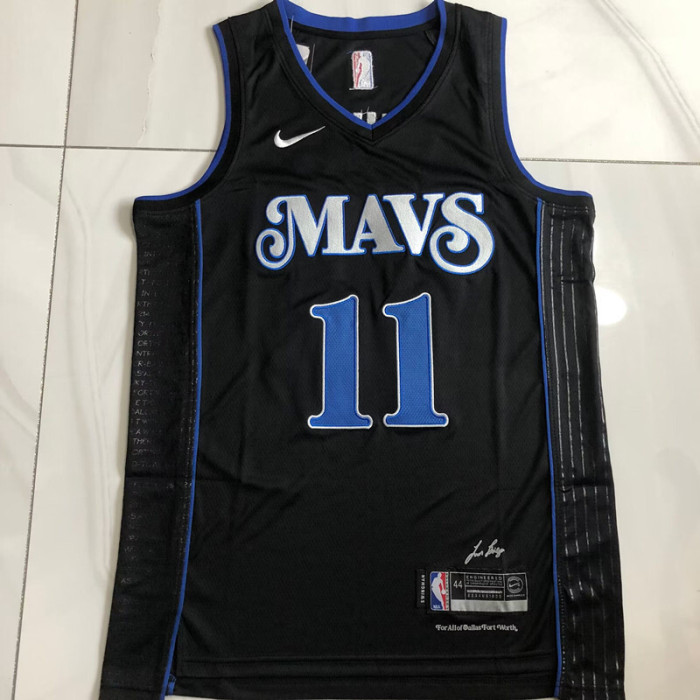 2024 Mavericks Irving #11 Black City Version Top Quality Dense Embroidery NBA Jersey