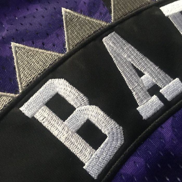 1998-1999 M&N Raptors BAPE #93 Retro Top Quality Dense Embroidery NBA Jersey