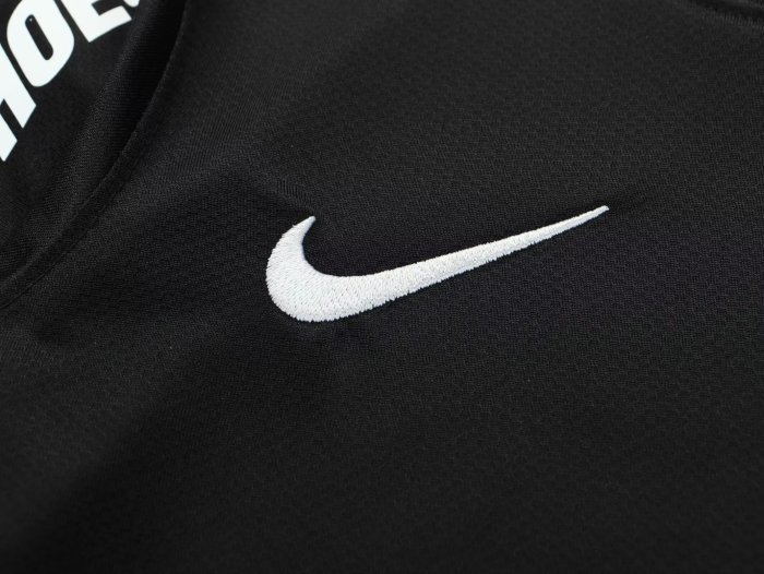 2013 Santos FC Away Long sleeves Kids Retro Soccer Jersey