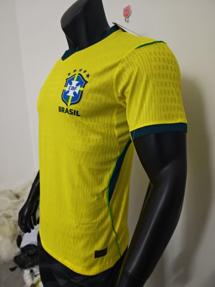 25-26 Brazil Special Edition Player Version Soccer Jersey