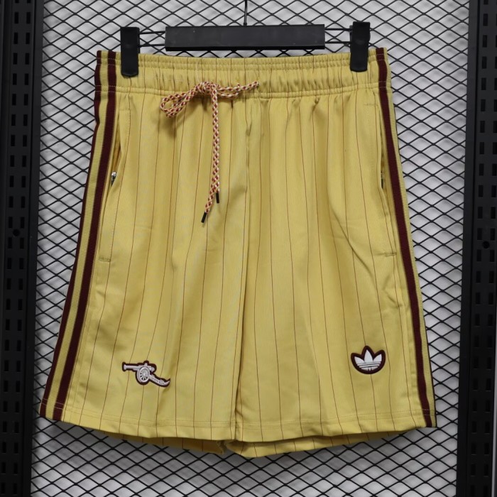 25-26 ARS Yellow Casual Version Player Version Shorts Pants