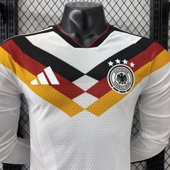 2026 Germany Home Long Sleeve Player Version Soccer Jersey*长袖球员