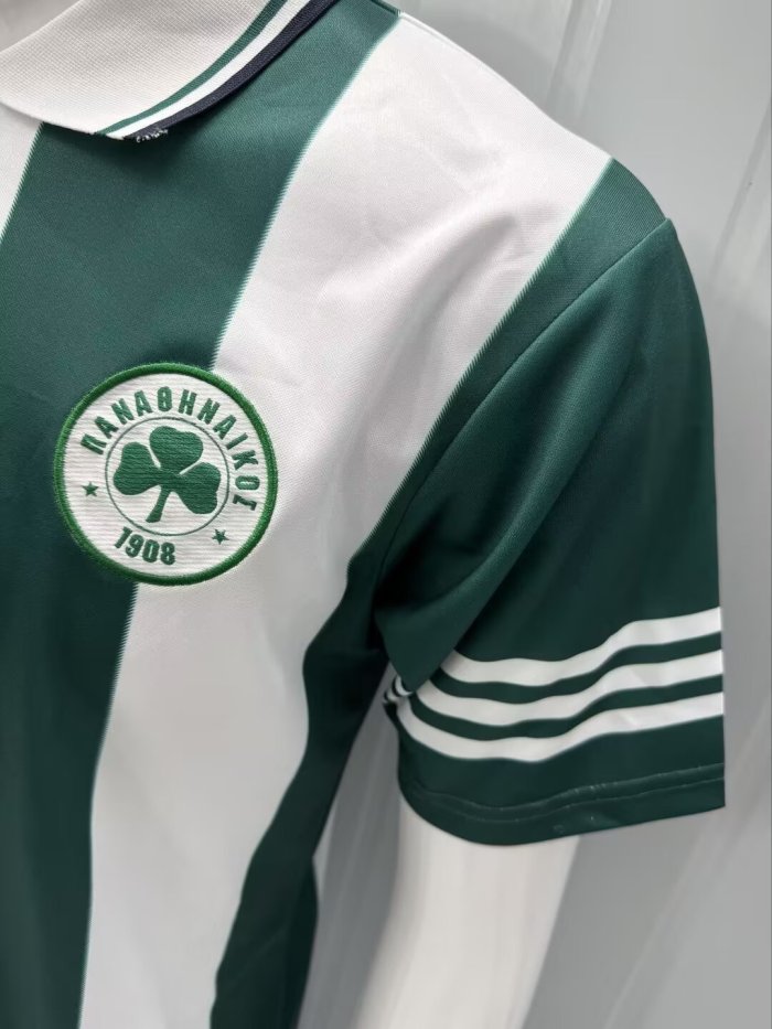1996-1997 Panathinaikos Home Retro Soccer Jersey