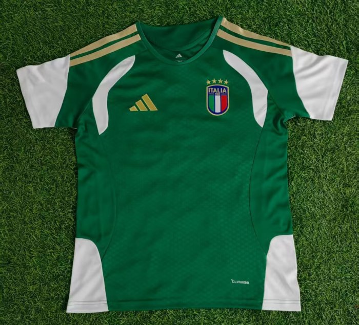 25-26 Italy Green Training shirts