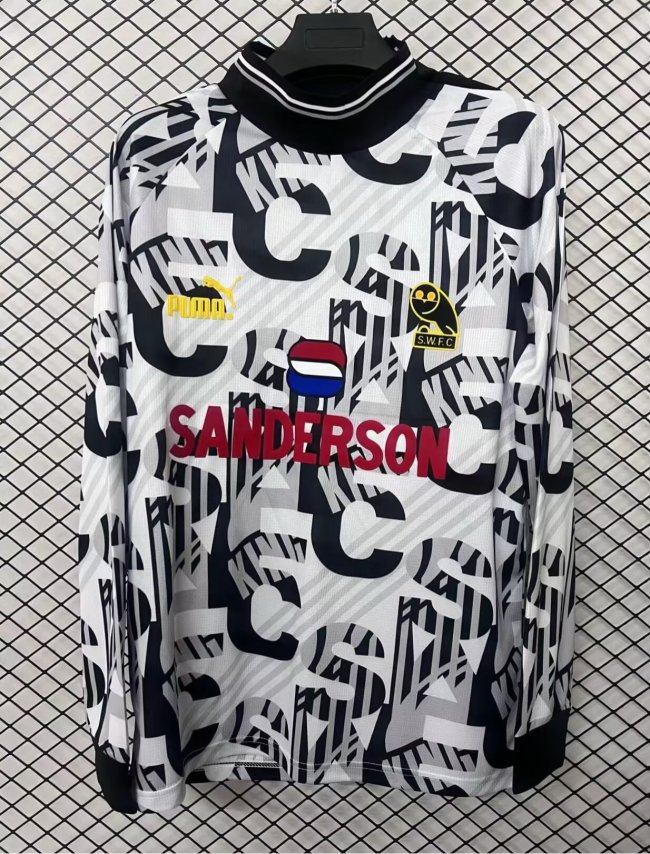 1993 Sheffield Wednesday GoalKeeper Long Sleeve Retro Soccer Jersey