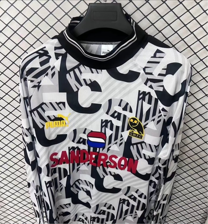 1993 Sheffield Wednesday GoalKeeper Long Sleeve Retro Soccer Jersey