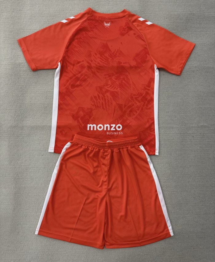 25-26 Coventry City Away Kids Soccer Jersey