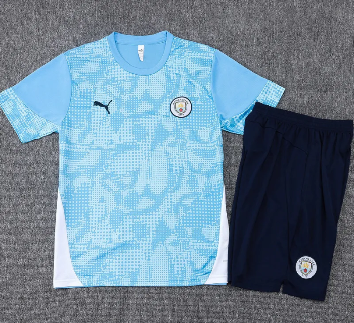 25-26 Man City High Quality Training Short Suit