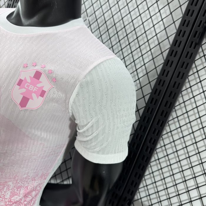 25-26 Brazil Pink Special Edition Player Version Soccer Jersey